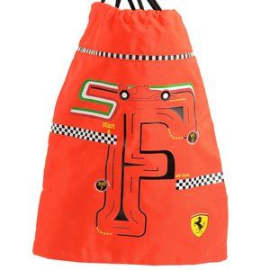 Scuderia Ferrari Kid "F Racing Track" Drawstring Bag